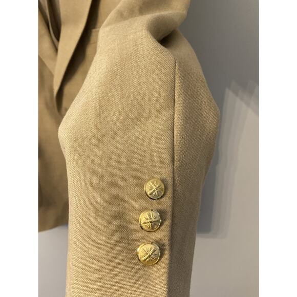 Vintage Roger’s Aristocrat Rutgers University Women’s Linen Blazer Made In USA - Picture 6 of 10